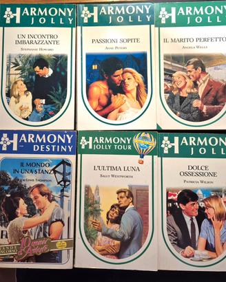 Lotto 10pz di classici romanzi Harmony, anni '90.