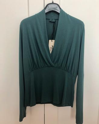 Maglia scollo a V Angi.Mo