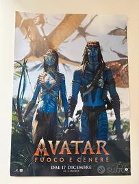Poster film Avatar Fuoco e Cenere