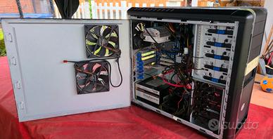 Case PC Fisso con Alimentatore 750 watt