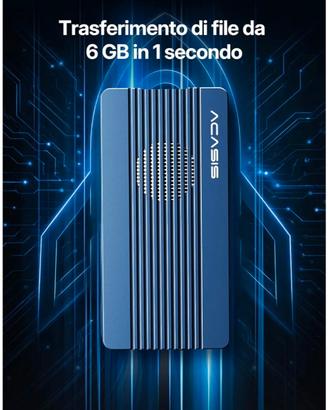 Ventola Enclosure SSD Esterno