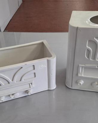 Vasi vintage ceramica La Polveriera anni 70