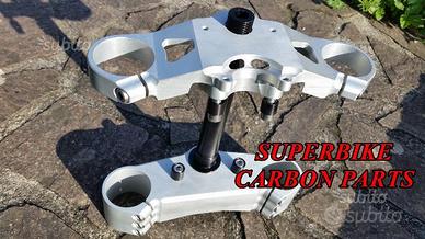 Honda cbr 600 piastre di sterzo ricavate da pieno