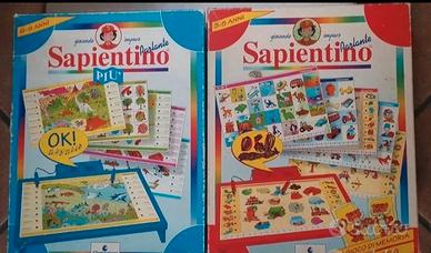 2 gioco vintage in scatola sapientino Funzionante