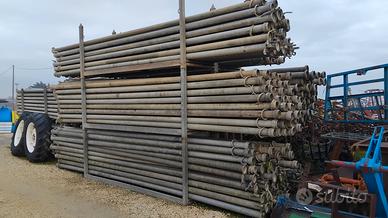 Tubi per irrigazione usati