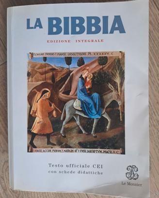 LA BIBBIA - edizione integrale + schede didattiche