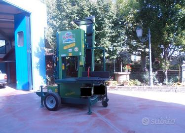 sega a nastro 800  con spaccalegne verticale girev