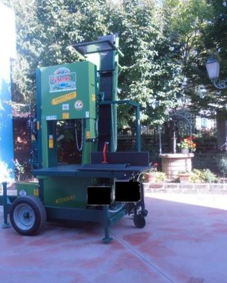 sega a nastro 800  con spaccalegne verticale girev