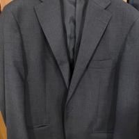 Giacca blazer grigia lana woolmark
