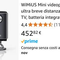 Mini Videoproiettore Portatile 