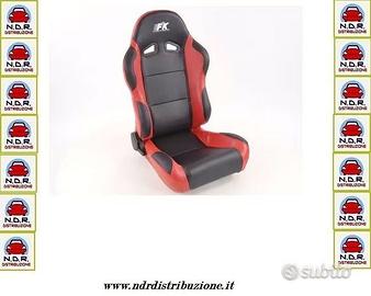 Sedili Sportivi modello SPACELOOK ROSSO NERI