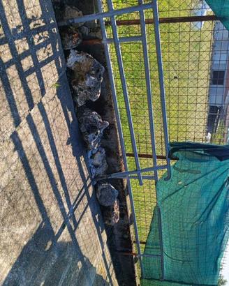 Ringhiere/parapetto in ferro zincato