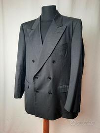 Giacca doppiopetto tessuto Tasmania Loro Piana