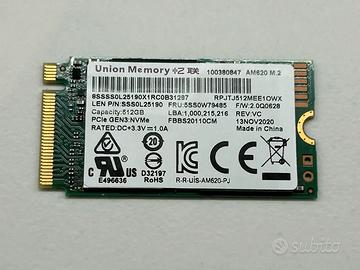 Nvme SSD M.2 - LENOVO UMIS AM620 512GB PCIe