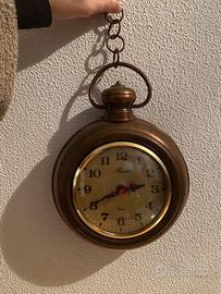 OROLOGIO IN RAME DA PARETE