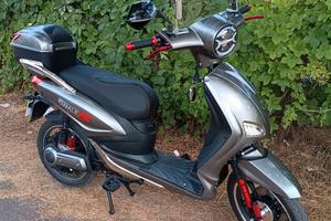 scooter elettrico in bicicletta
