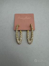 Orecchini Bronzallure ovali