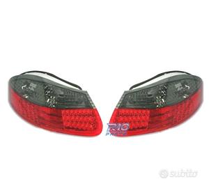 FANALI PORSCHE BOXSTER 986 LED ROSSO AFFUMICATO