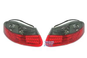 FANALI PORSCHE BOXSTER 986 LED ROSSO AFFUMICATO