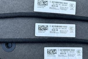 Tappetini mercedes classe E AMG line