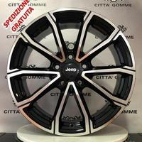 Cerchi in lega Jeep Renegade Compass da 18