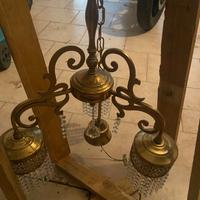 Lampadario vintage gocce