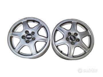 2 Cerchi In Lega Da 15" Per Volkswagen Golf 3 GTI