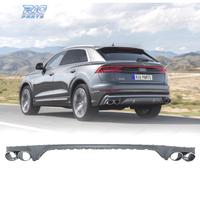 DIFFUSORE AUDI Q8 18-23 LOOK SQ8 TERMINALI DI SCAR