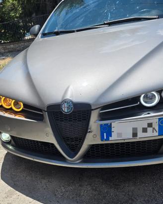 coppia fari Angel eyes led alfa romeo Brera spider