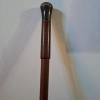 BASTONE DA PASSEGGIO PRIMI '900 inserti in osso.