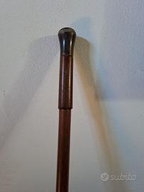 BASTONE DA PASSEGGIO PRIMI '900 inserti in osso.
