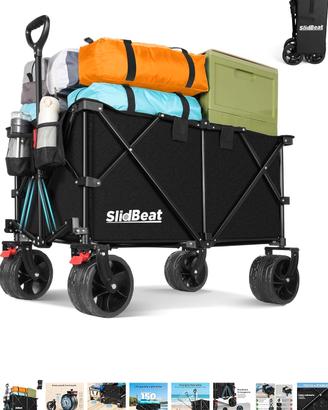 carrello da spiaggia e campeggio