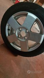 Ruota / ruotino auto (cerchio +gomma Hankook)