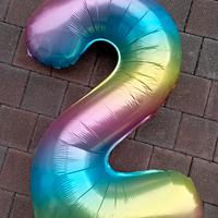 Palloncini numeri 2 3 4 e stelle , omaggio 