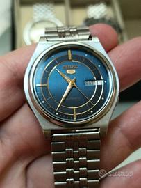 Seiko 5 Automatico Vintage Blu (7009-3170) - Funzi