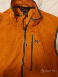 Gilet Millet uomo Lokka arancio taglia L (50/52)