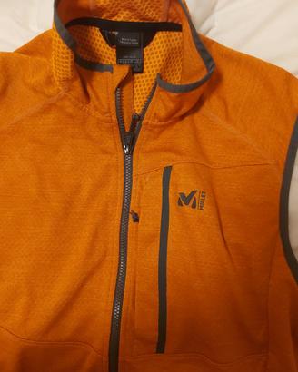 Gilet Millet uomo Lokka arancio taglia L (50/52)