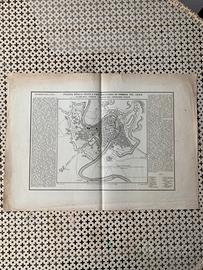 Mappa storica Verona 1848