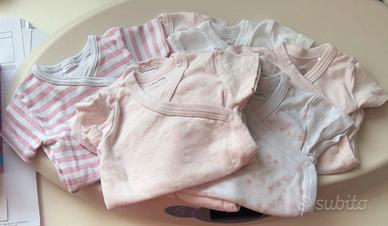 Set 25 body estivi neonata 1-3 mesi (56 e 62 cm)