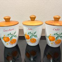 Set 3 barattoli cucina