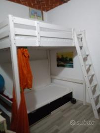 STRUTTURA PER LETTO A SOPPALCO