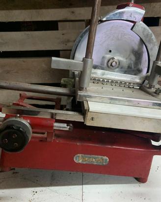 Affettatrice d'epoca a volano PAULON – Vintage