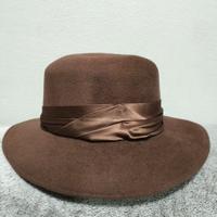 cappello elegante vintage in feltro donna
