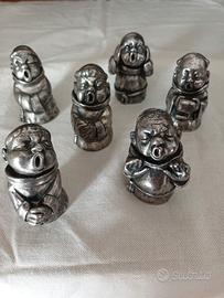 statuette fratini in peltro