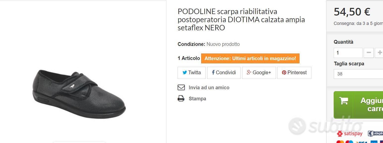 Scarpe ortopediche per plantari tg 39 Abbigliamento e Accessori