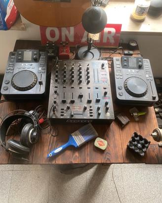 Cdj e Mixer consolle
