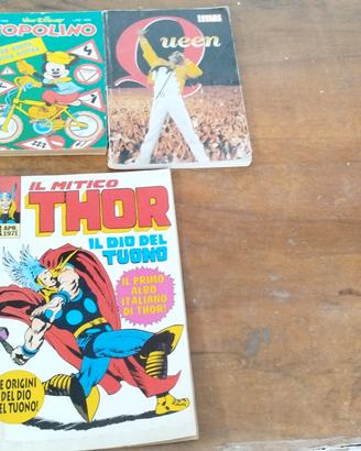 topolino, Marvel, Queen 