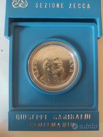 500 lire Argento Giuseppe Garibaldi 