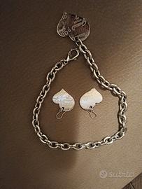 collana e orecchini Guess originali 