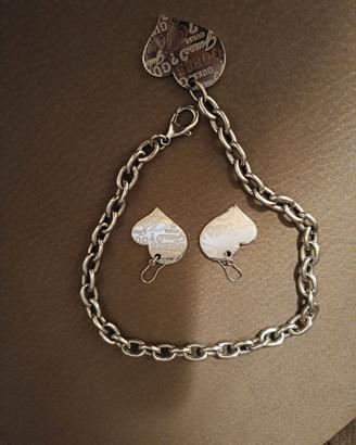 collana e orecchini Guess originali 